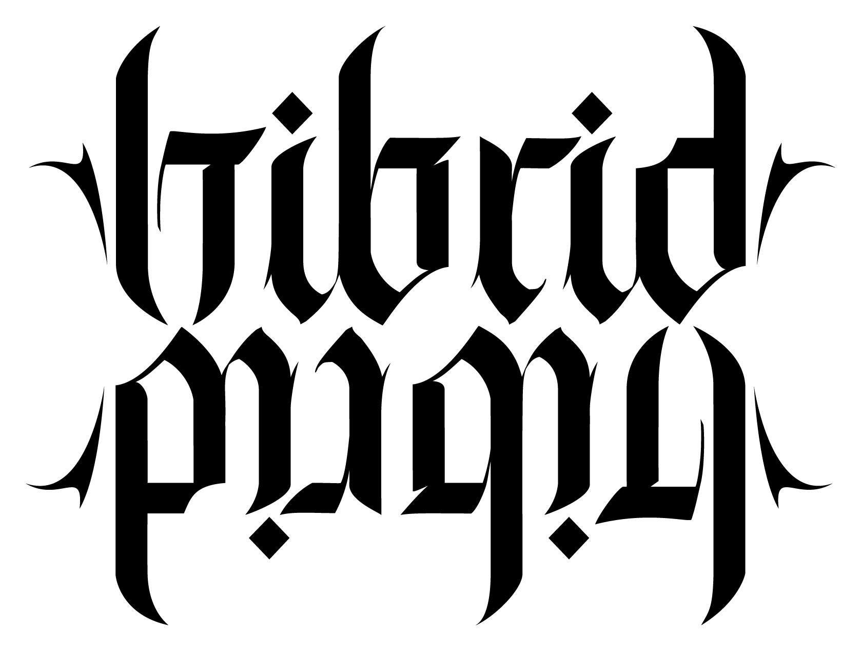 Hibrid upside down