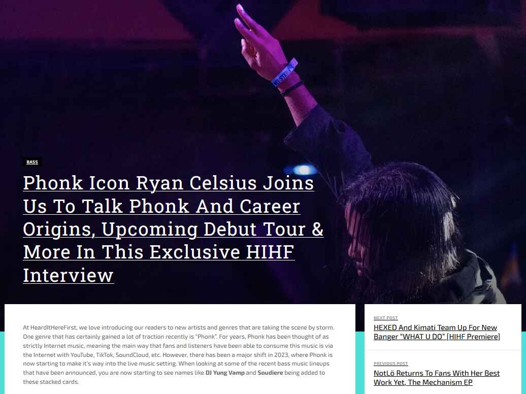 hearditherefirst Interview preview