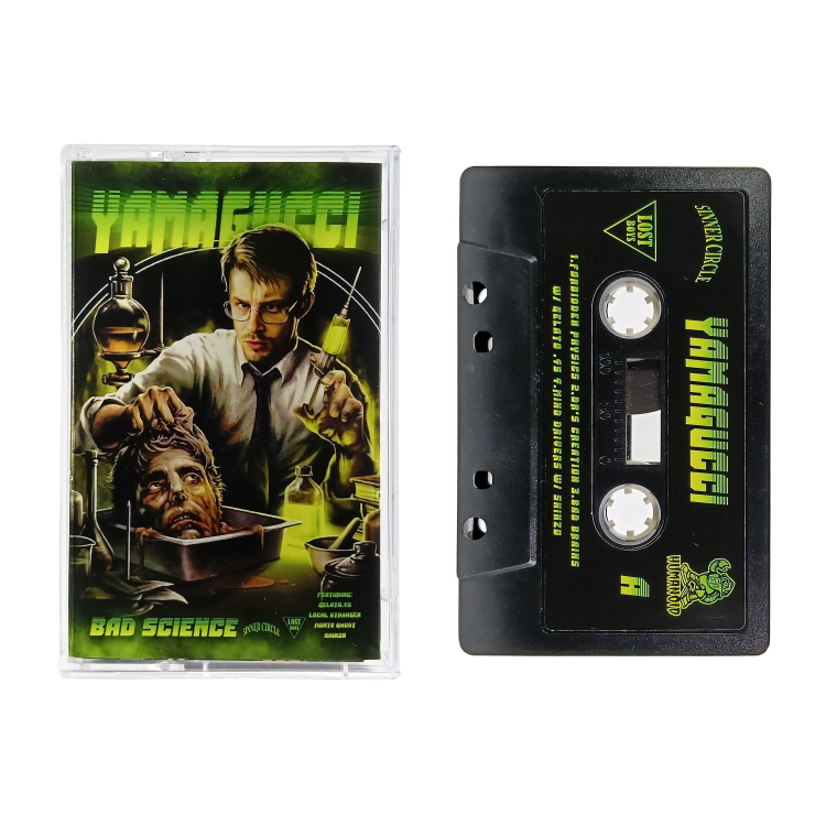 BAD SCIENCE limited edition handmade cassette tape by YAMAGUCCI