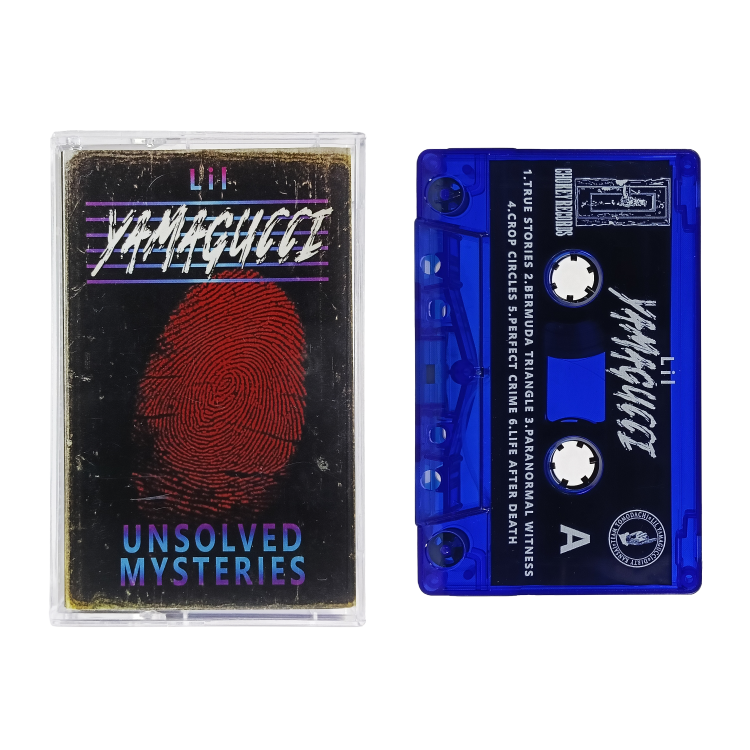 Unsolved Mysteries limited edition cassette tape by YAMAGUCCI
